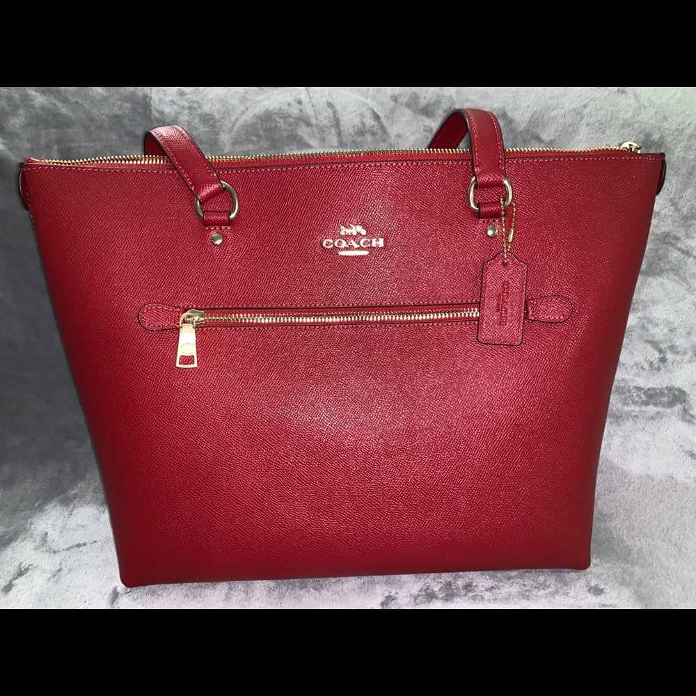 Coach Red Tote